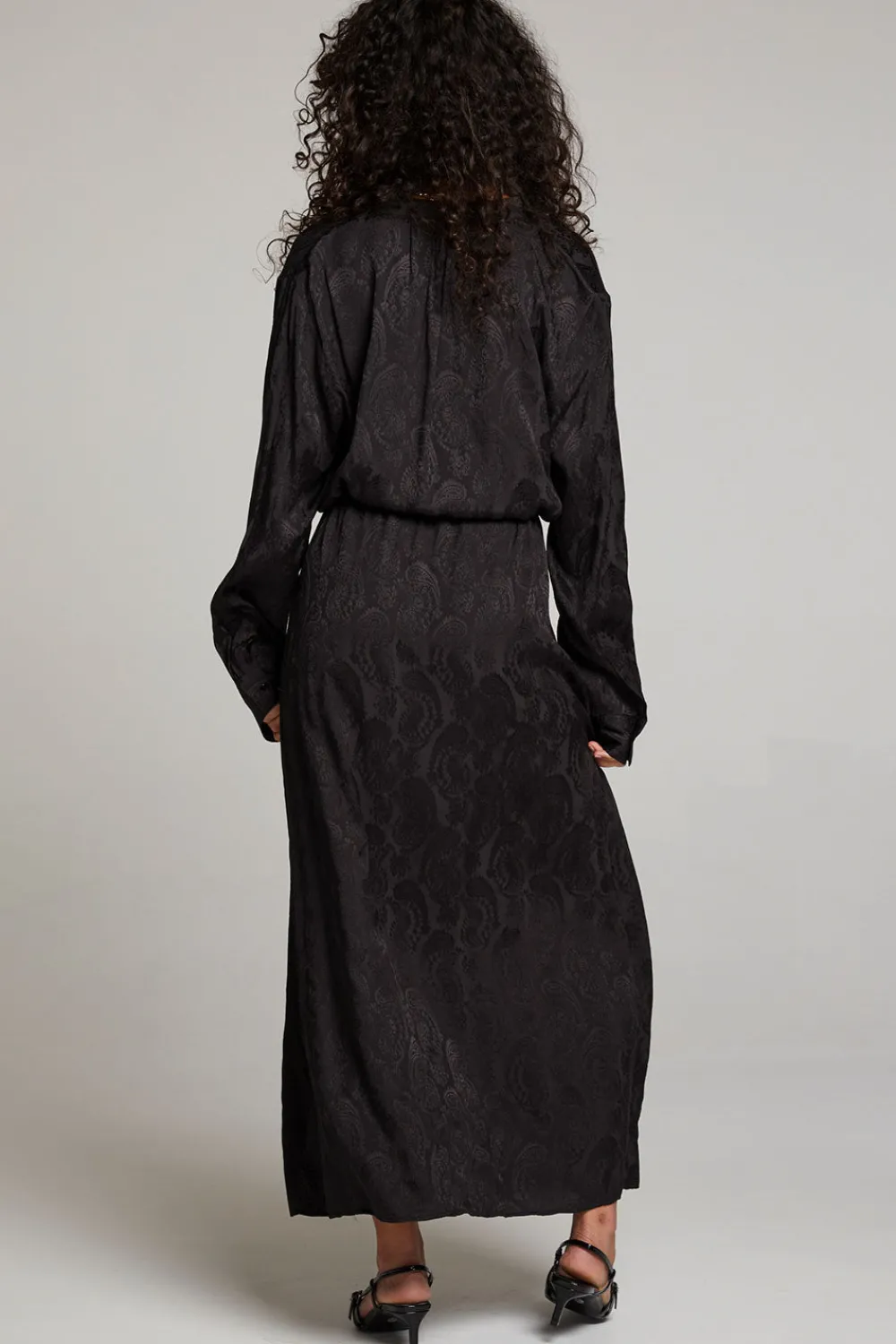 Shop Denverr Licorice Maxi Dress Women Loungewear|Dresses