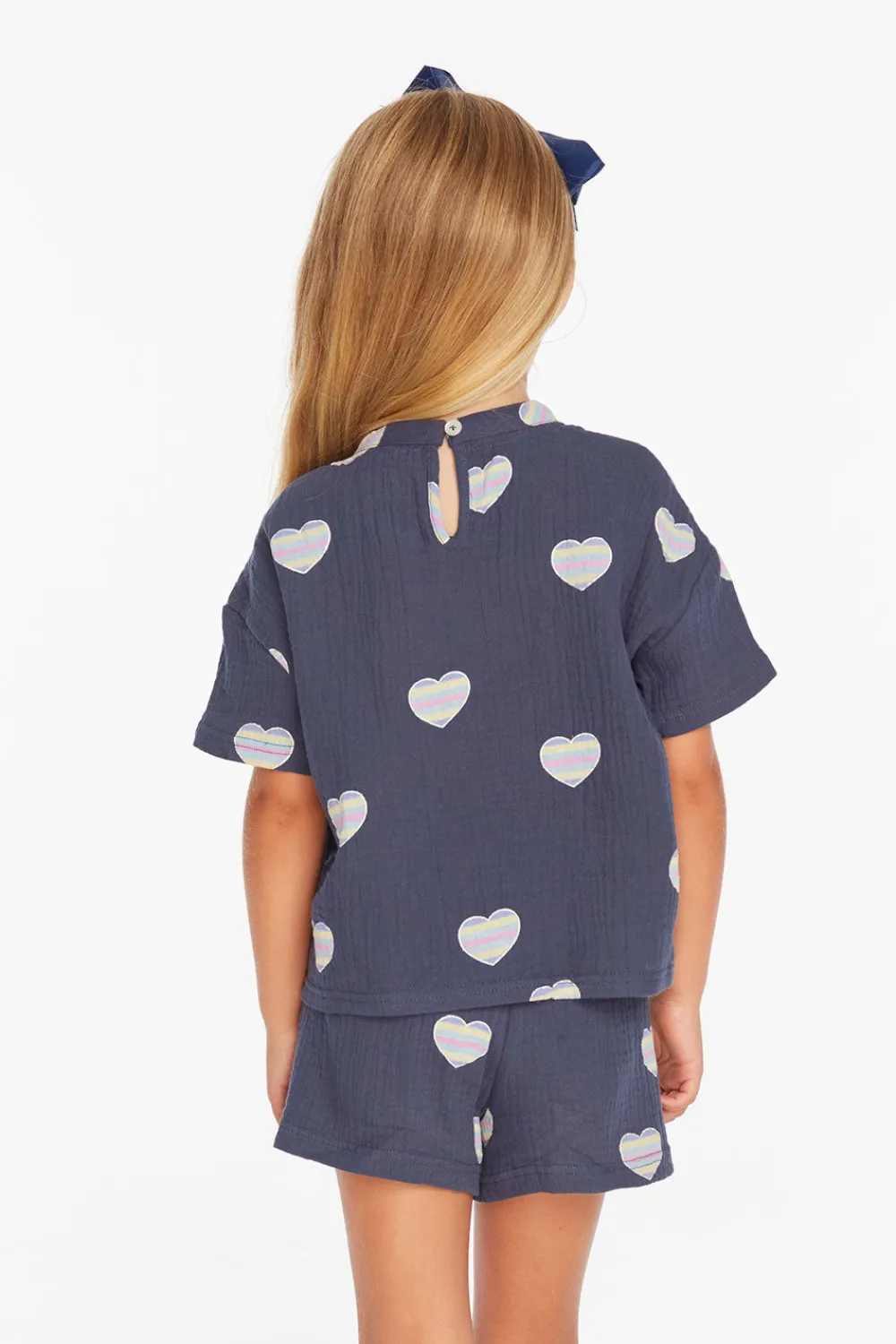 Fashion Devin Beach Hearts Girls Tee Kids Girls