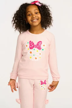 New Disney Minnie Mouse "Bowtastic" Pullover Kids Girls