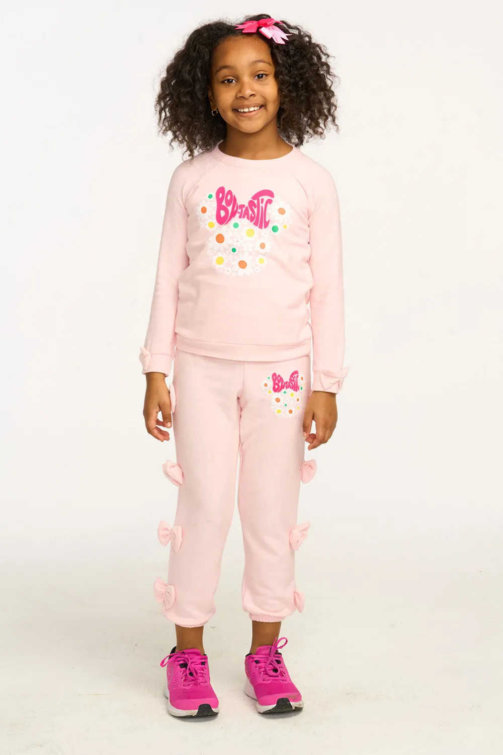 New Disney Minnie Mouse "Bowtastic" Pullover Kids Girls