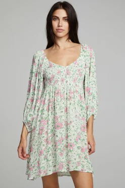 Flash Sale Dolce Mini Dress - Daisy Floral Print Women Loungewear|Dresses