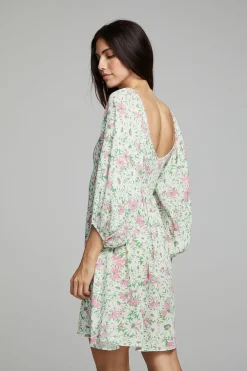 Flash Sale Dolce Mini Dress - Daisy Floral Print Women Loungewear|Dresses