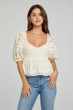 Outlet Dolce Top - Gardenia Women Loungewear|Tops