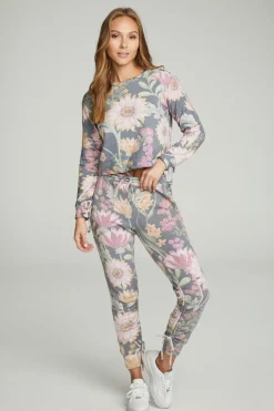 Sale Drawstring Shirred Cuffed Slim Jogger Women Bottoms