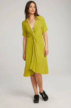 Hot Elsa Citron Midi Dress Women Loungewear|Dresses