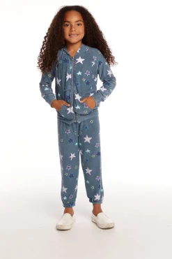 Online Embroidery Stars Girls Cozy Knit Sweatpant Kids Girls