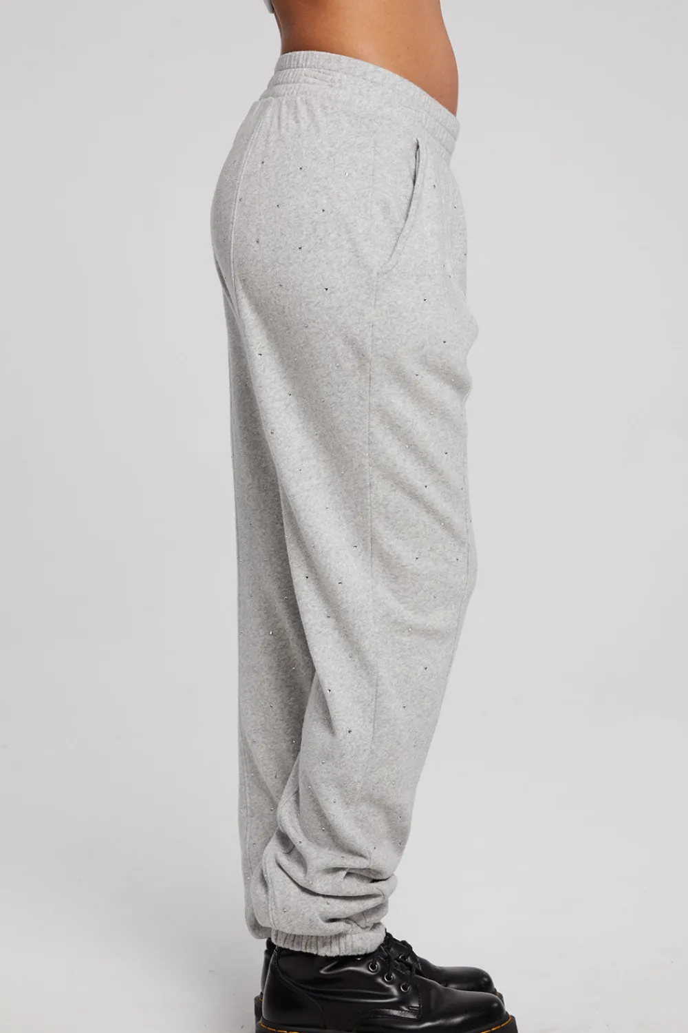 Cheap Essential Heather Grey Jogger Women Loungewear|Bottoms