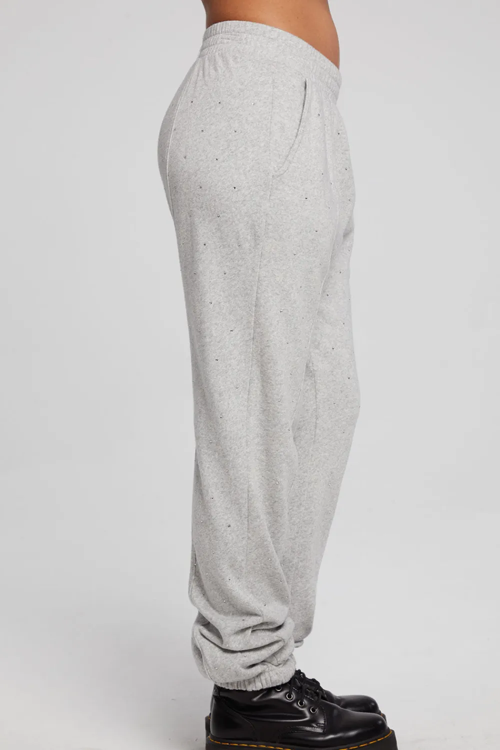 Cheap Essential Heather Grey Jogger Women Loungewear|Bottoms