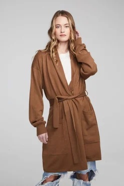 Online Eve Deep Taupe Sweater Women Outerwear|Loungewear