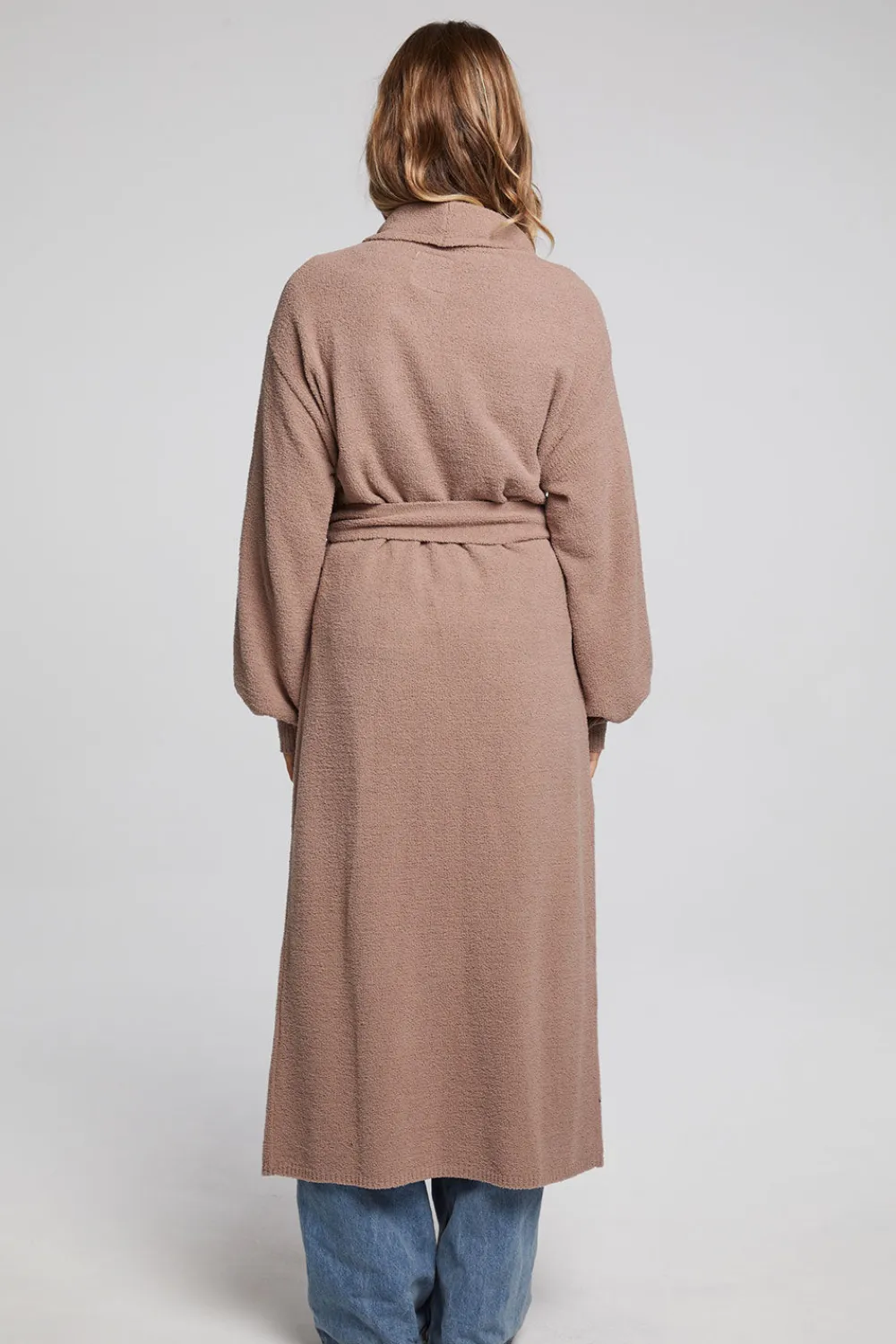 Outlet Evee Warm Taupe Maxi Cardigan Women Outerwear|Loungewear
