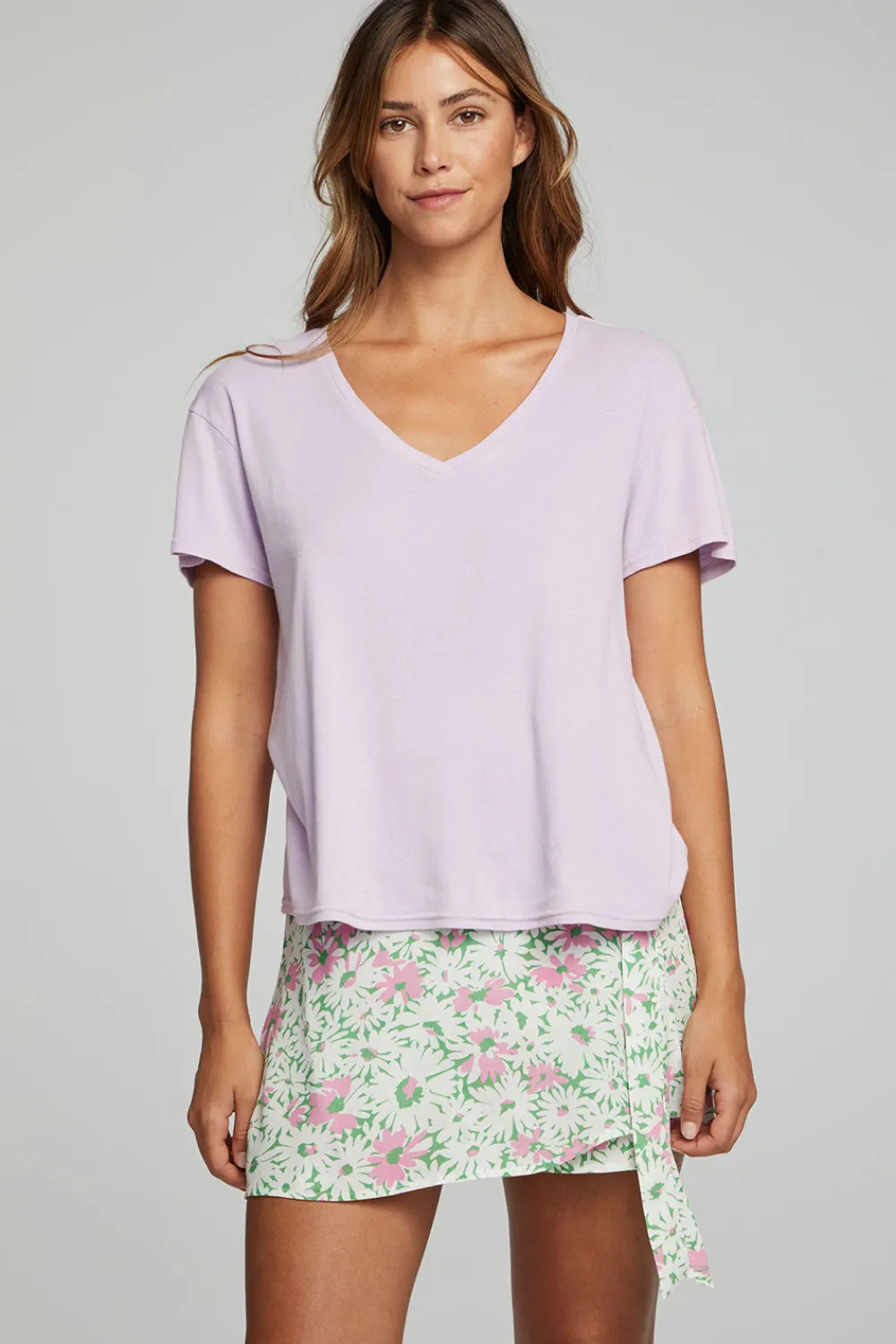 New Everyday Essential V Neck Tee Women Loungewear|Essentials