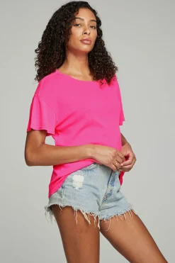 Shop Everyday Essential V Neck Tee - Dragon Women Loungewear|Essentials