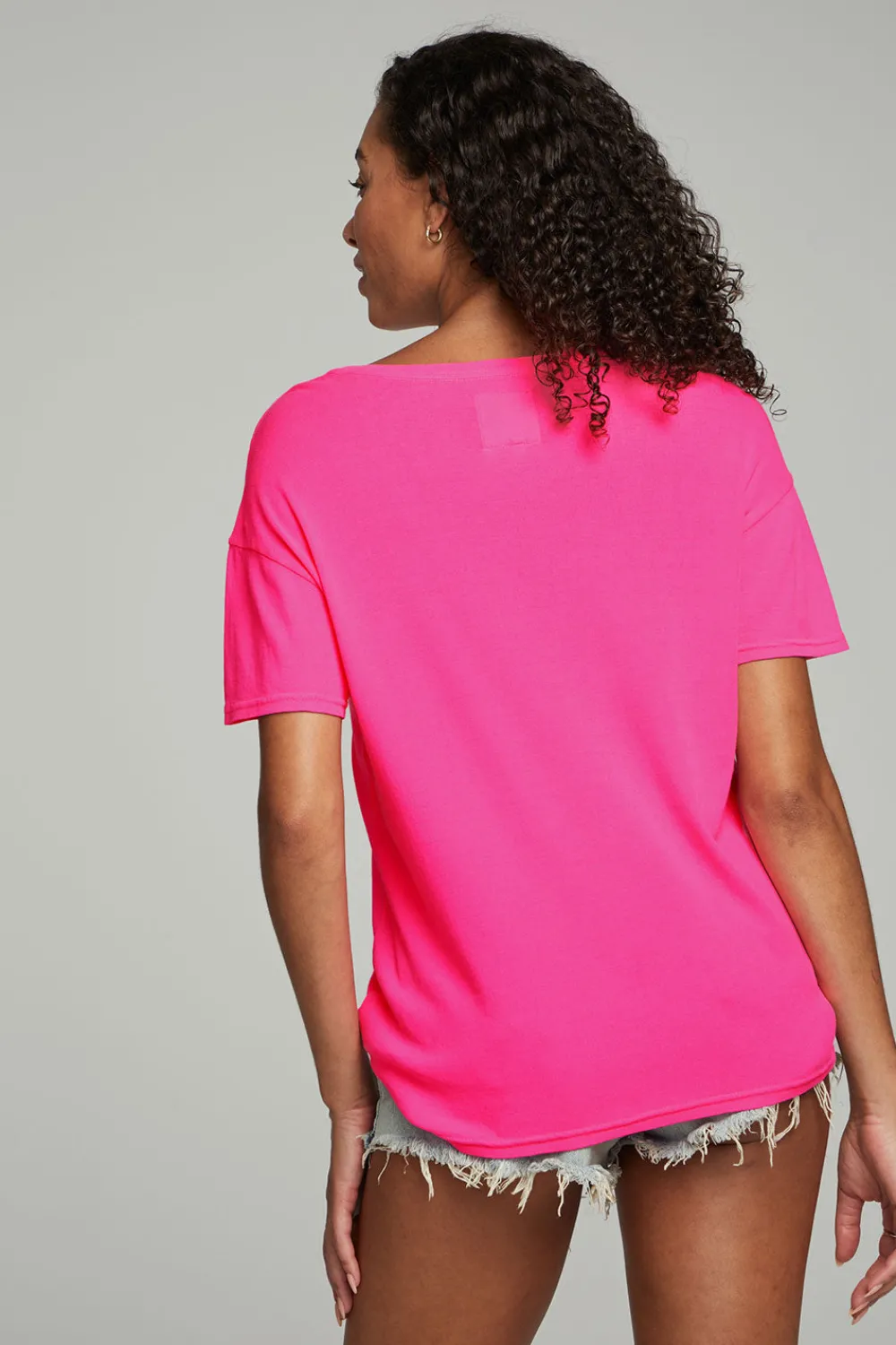 Shop Everyday Essential V Neck Tee - Dragon Women Loungewear|Essentials