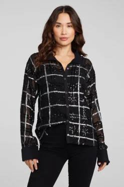 Hot Evory Fairfax Plaid Button Down Women Loungewear|Tops