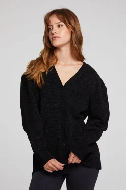 New Fairfax Licorice Cardigan Women Outerwear|Loungewear