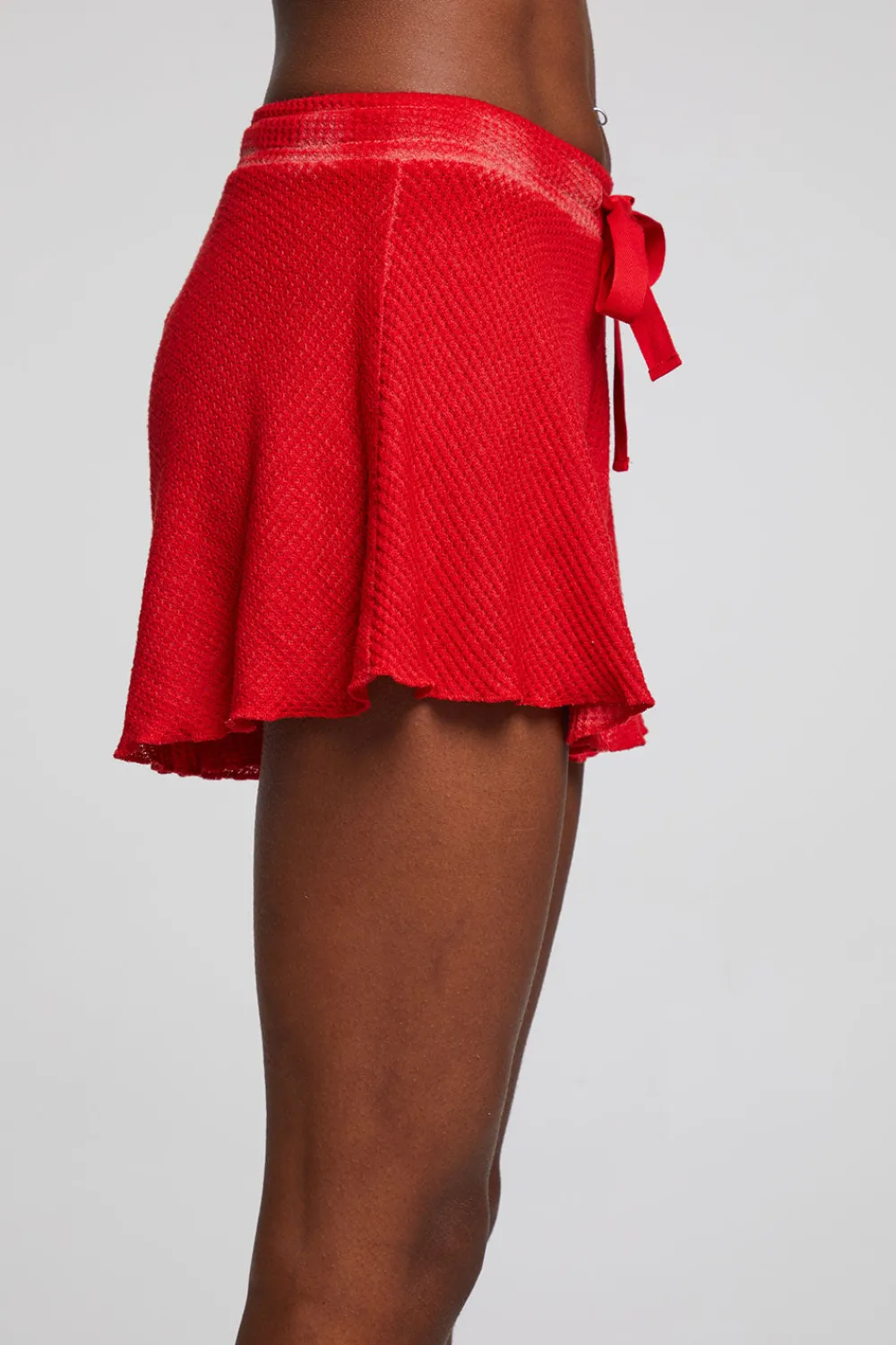Cheap Fleur Crimson Short Women Loungewear|Bottoms
