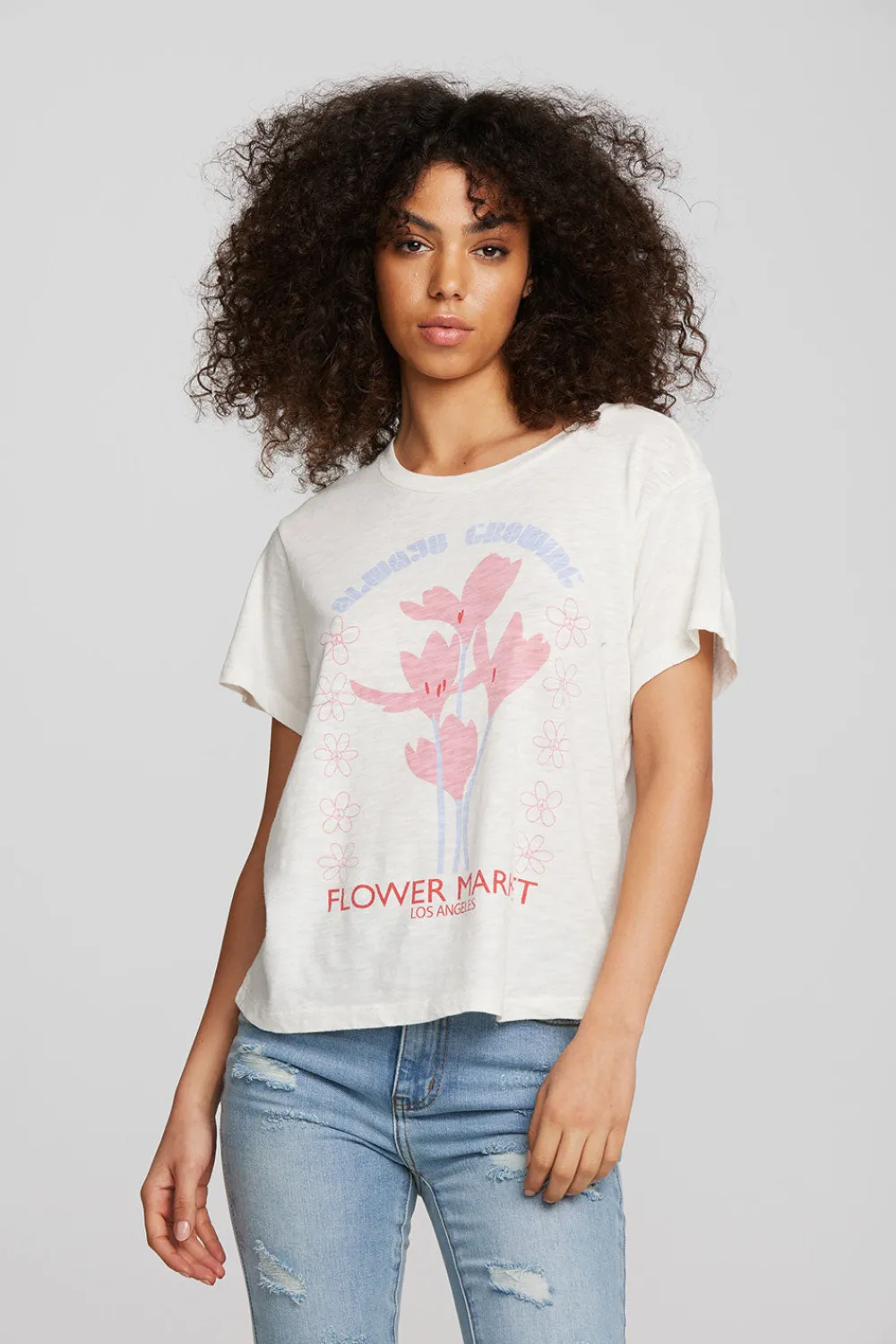 Sale Flower Market Tee Women Loungewear|Graphics