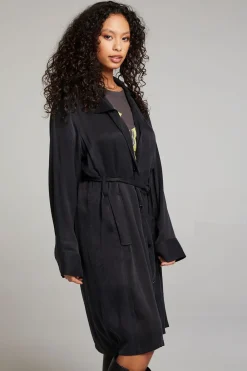 Shop Ford Licorice Trench Coat Women Outerwear|Loungewear