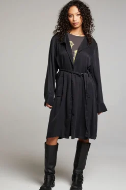 Shop Ford Licorice Trench Coat Women Outerwear|Loungewear