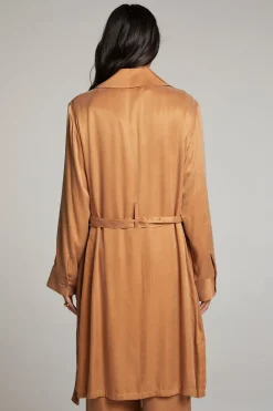 Clearance Ford Toffee Trench Coat Women Outerwear|Loungewear