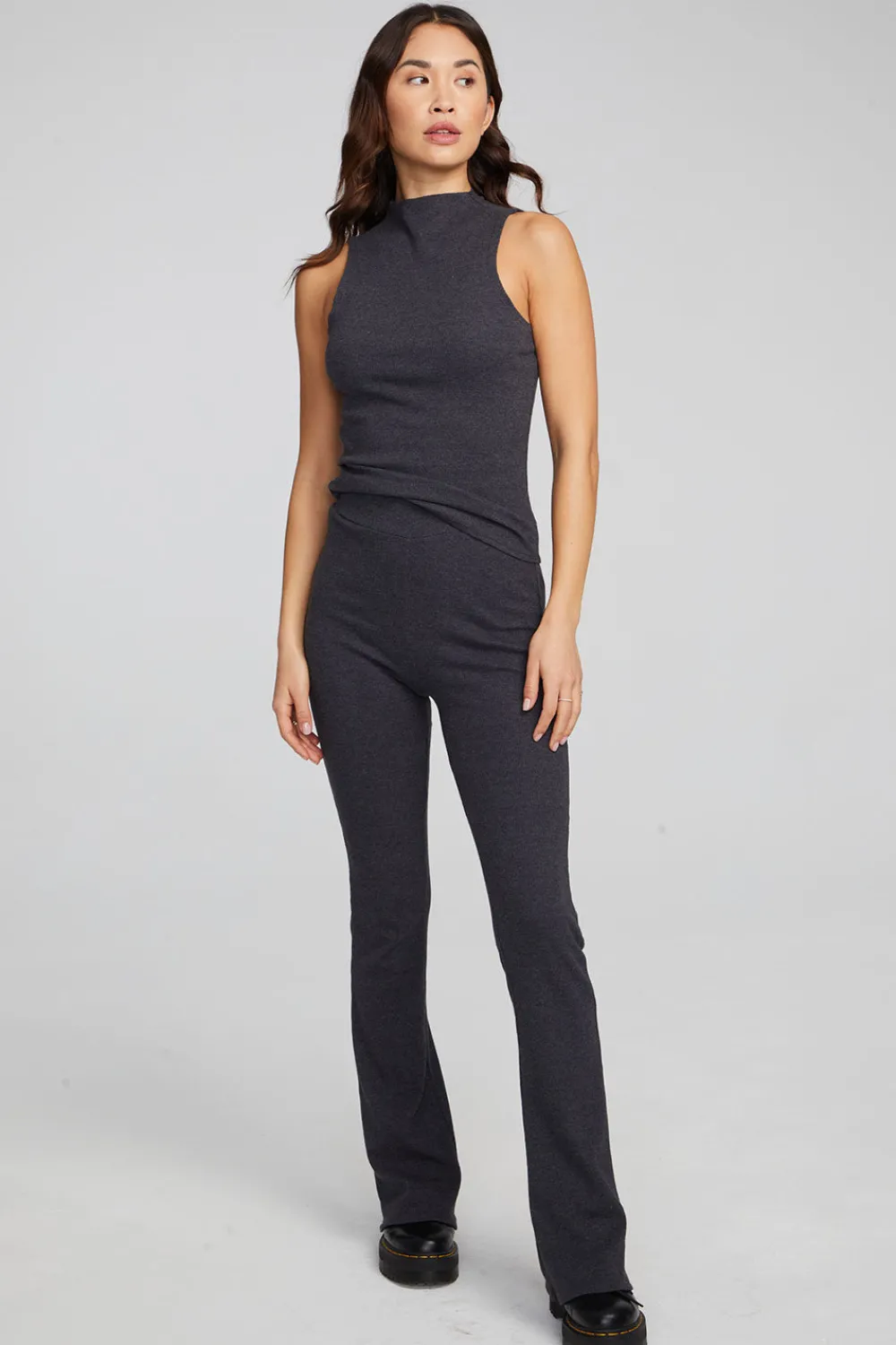 Best Fox Shadow Black Tank Women Loungewear|Tops