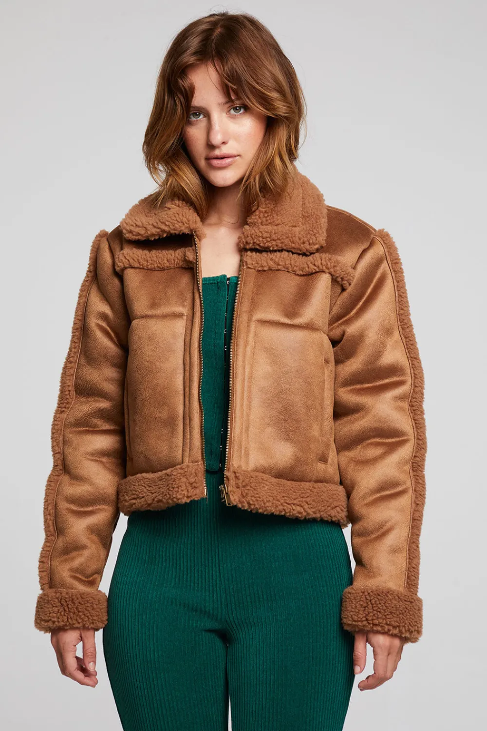 Flash Sale Franklin Sherpa Whiskey Jacket Women Outerwear|Loungewear