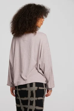 Hot Gauze Jersey Long Sleeve Tee Women Loungewear|Tops