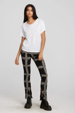 Online Gauze Jersey Oversized Crewneck Tee Women Loungewear|Tops