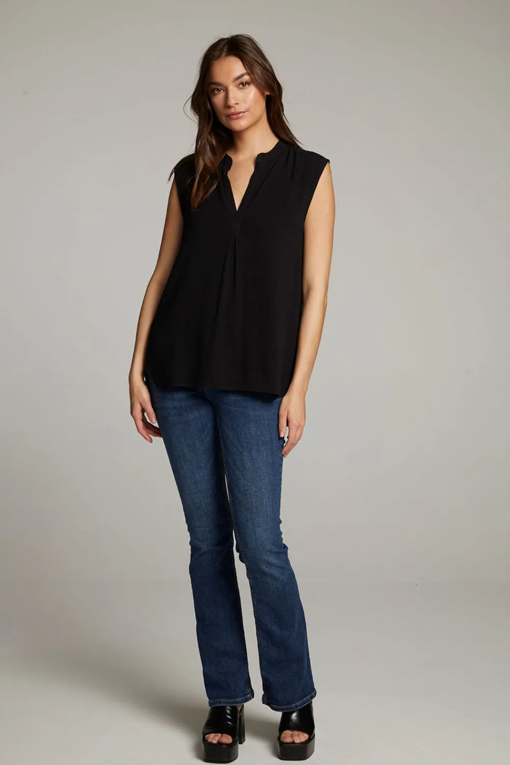 Sale Glades True Black Tank Top Women Loungewear|Tops