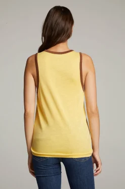 New Gloria Banana Cream Tank Top Women Loungewear|Tops