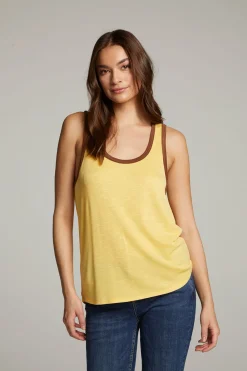 New Gloria Banana Cream Tank Top Women Loungewear|Tops