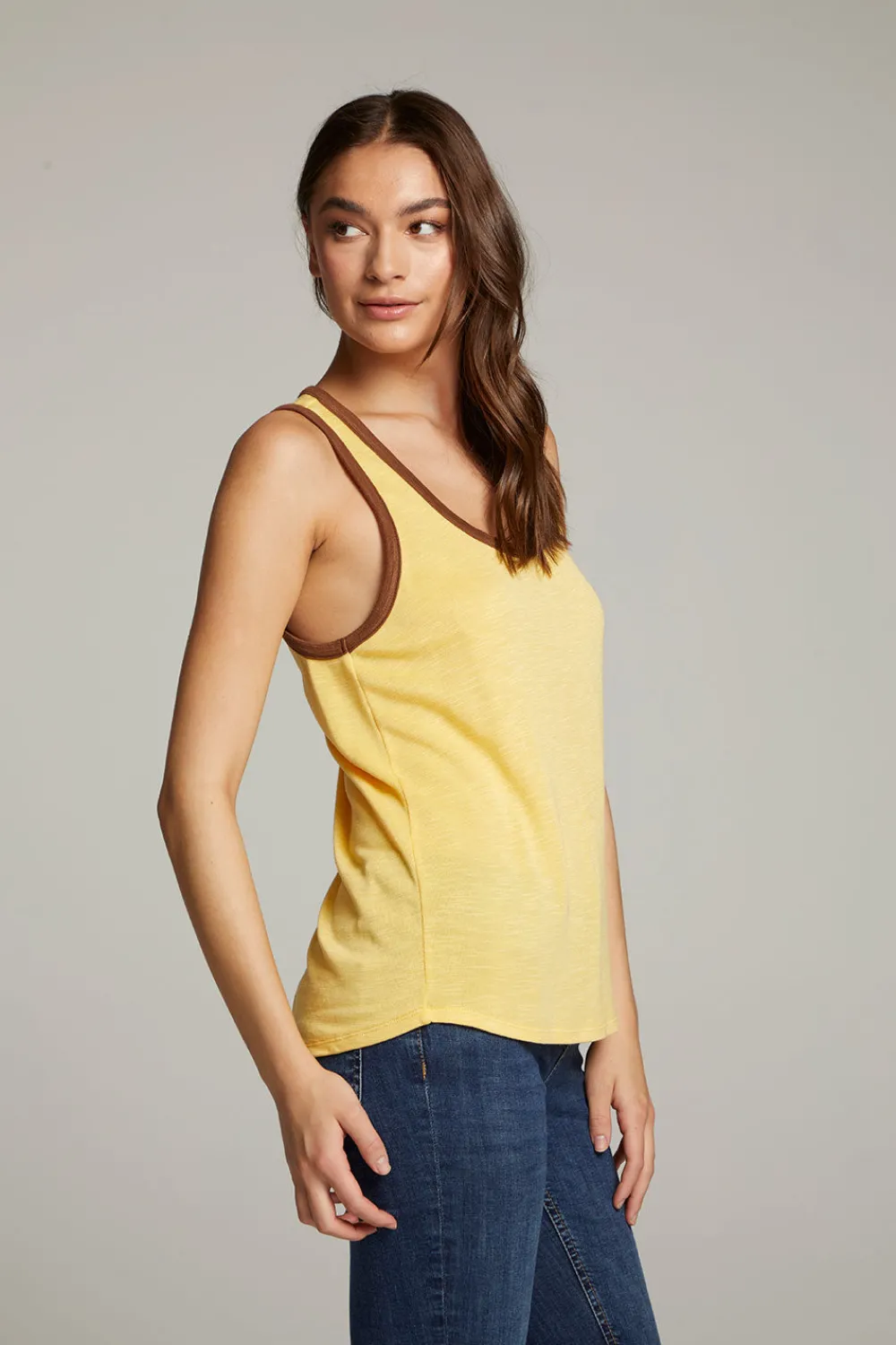 New Gloria Banana Cream Tank Top Women Loungewear|Tops