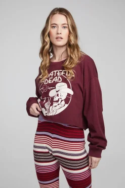 Clearance Grateful Dead Desert Skeleton Long Sleeve Women Loungewear|Music