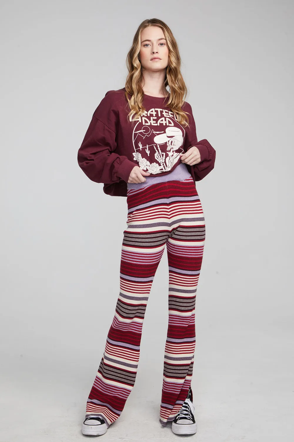 Clearance Grateful Dead Desert Skeleton Long Sleeve Women Loungewear|Music