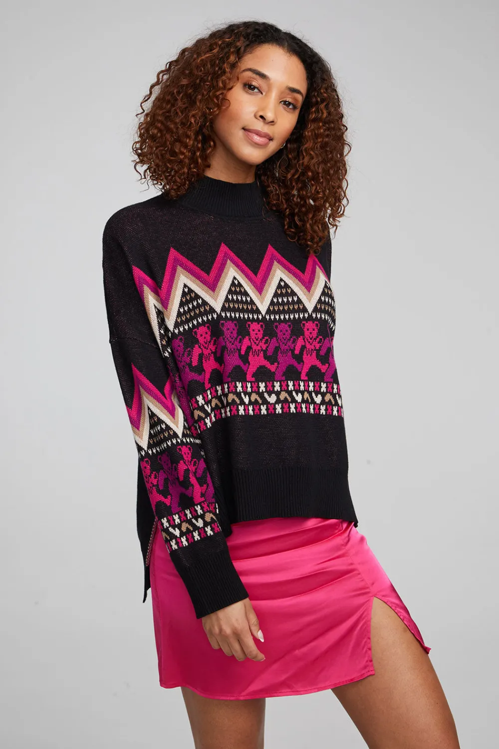 Sale Grateful Dead Fair Isle Bears Sweater Women Outerwear|Loungewear