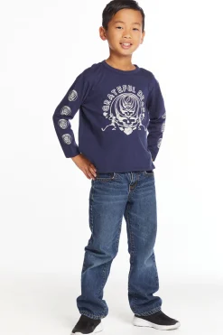 Hot Grateful Dead Multi Steal Your Face Boys Long Sleeve Crew Neck Tee Women/Kids/BOY Boys|Music