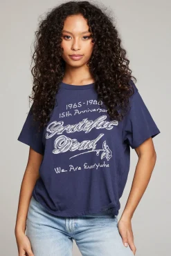 Best Grateful Dead 15th Anniversary Tour Tee Women Loungewear|Music