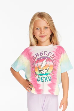 Outlet Grateful Dead Tie Dye Steal Your Face Tee Women/Kids Girls|Music