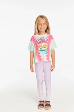 Outlet Grateful Dead Tie Dye Steal Your Face Tee Women/Kids Girls|Music