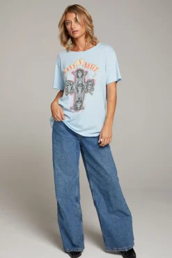Sale Guns N' Roses Skull Cross Tee Women Loungewear|Music