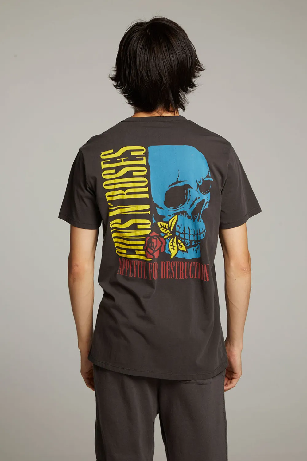 Outlet Guns N' Roses Skull Rose Crew Neck Tee Women Tops|Music