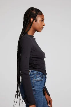 Best Hailey Licorice Long Sleeve Women Loungewear|Tops
