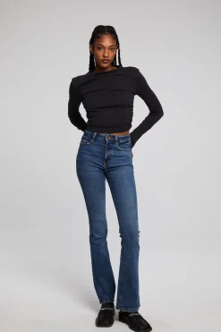 Best Hailey Licorice Long Sleeve Women Loungewear|Tops