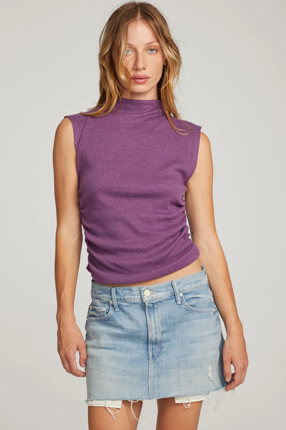 Clearance Haileyy Eggplant Tank Top Women Loungewear|Tops