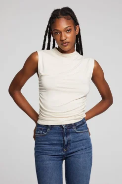 Discount Haileyy White Cap Grey Tank Top Women Loungewear|Tops