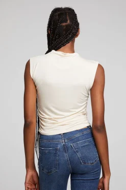Discount Haileyy White Cap Grey Tank Top Women Loungewear|Tops