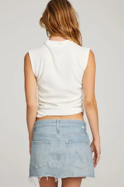 Best Haileyy White Tank Top Women Loungewear|Tops