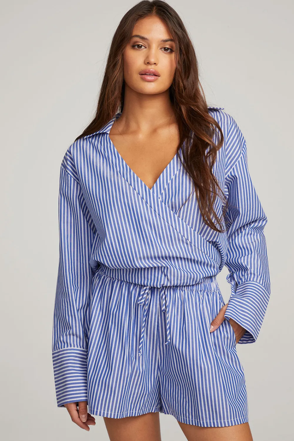 Outlet Haley Marmont Stripe Blouse Women Loungewear|Tops