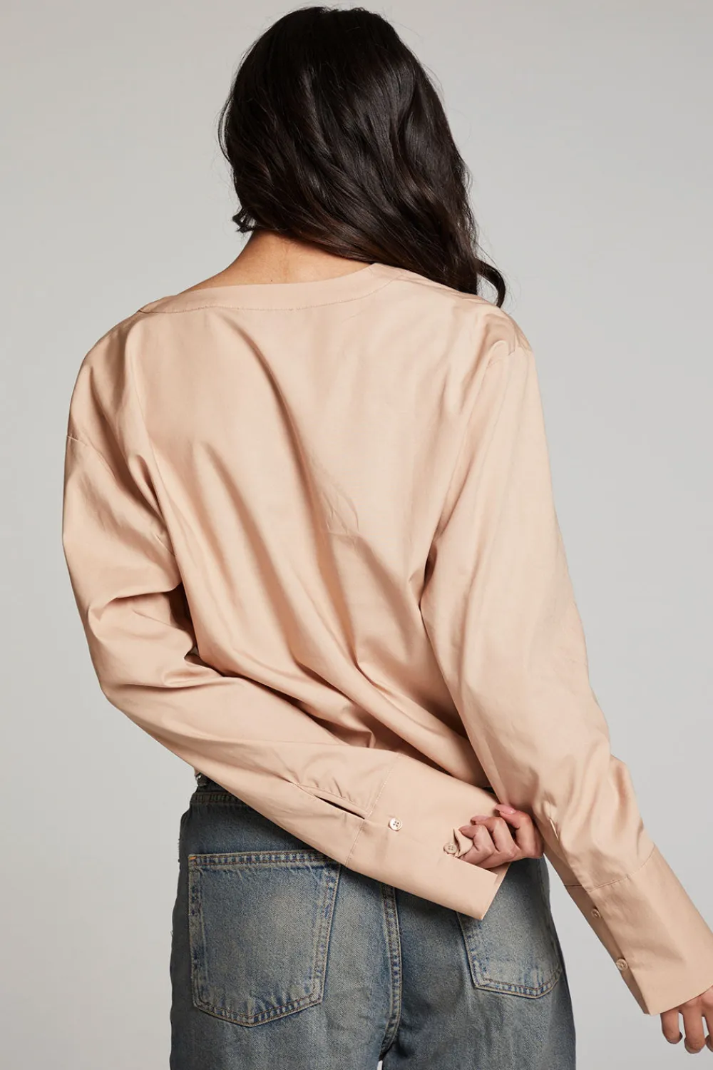 Best Sale Haleyy Warm Taupe Blouse Women Loungewear|Tops
