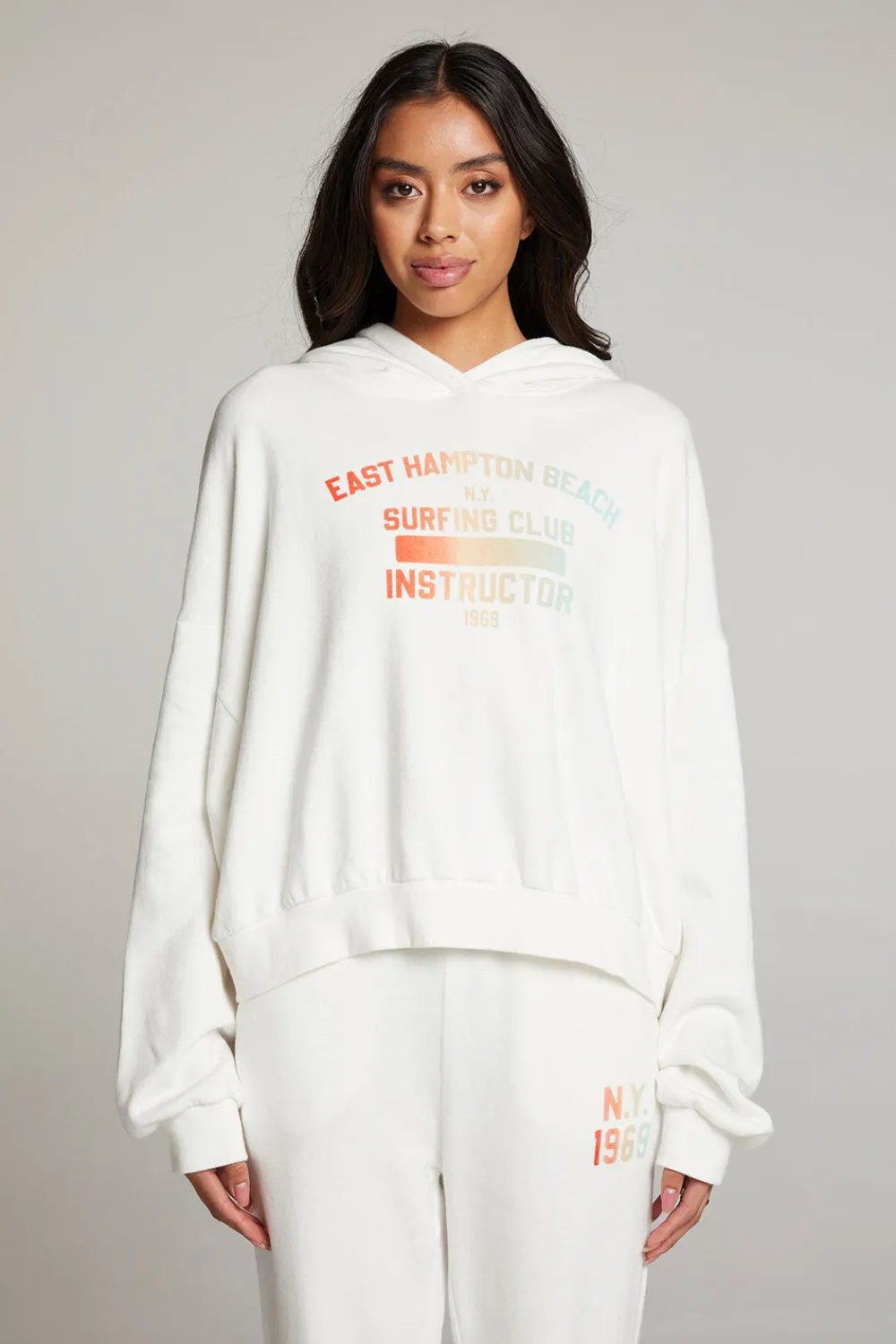 Fashion Hamptons Surf Club Pullover Hoodie Women Loungewear|Graphics